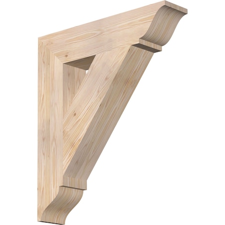 Ekena Millwork Traditional Traditional Smooth Bracket, Douglas Fir, 5 1/2"W x 26"D x 30"H BKT06X26X30TRA01SDF